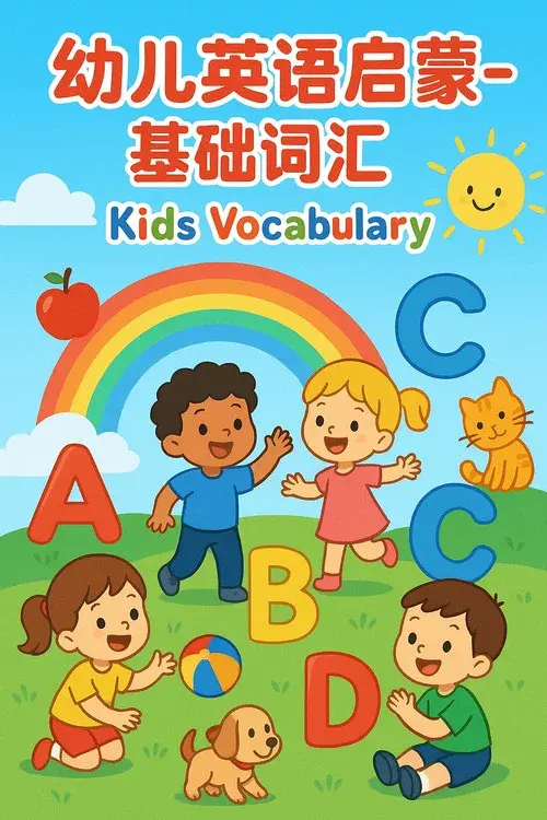 幼儿英语启蒙-基础词汇 Kids vocabulary