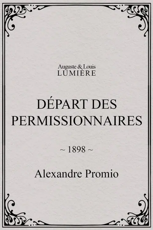 Départ des permissionnaires