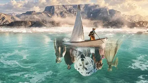 Silas and the Polar Bear on Table Mountain