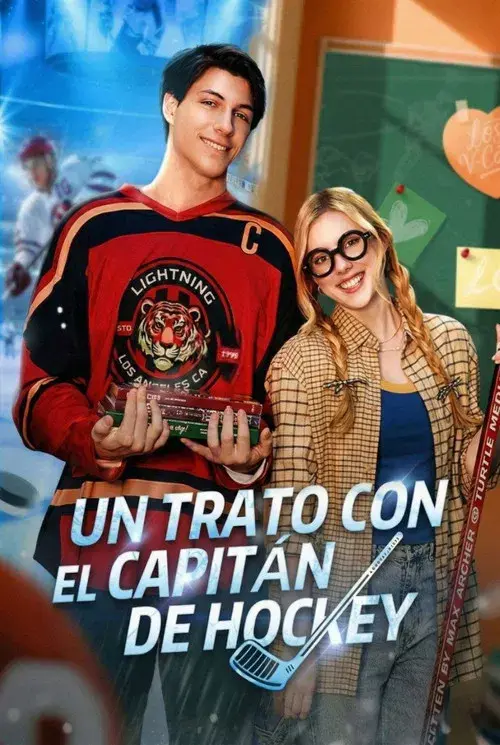 Un trato con el capitán de hockey