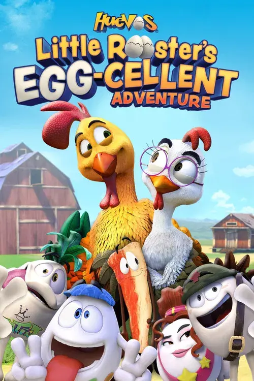 Un gallo con muchos huevos
