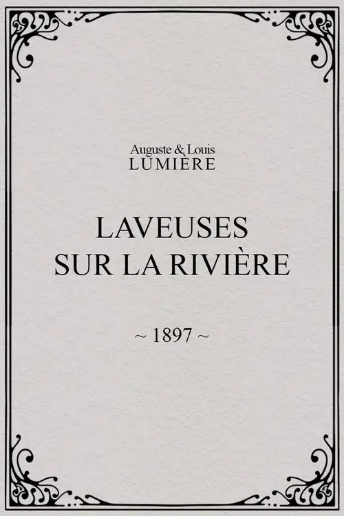 Laveuses sur la rivière