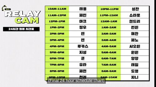 NCT 24hr RELAY CAM