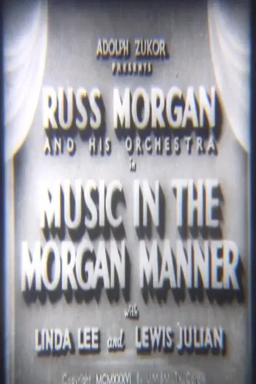 Music in the Morgan Manner