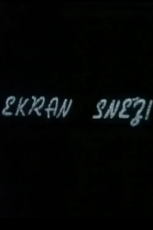 Ekran sneži