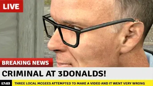 Criminal at 3Donald's Location