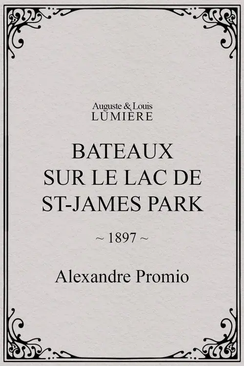 Bateaux sur le lac de St-James Park