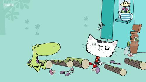 Wussywat the Clumsy Cat