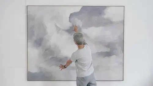 Woman in the Sky