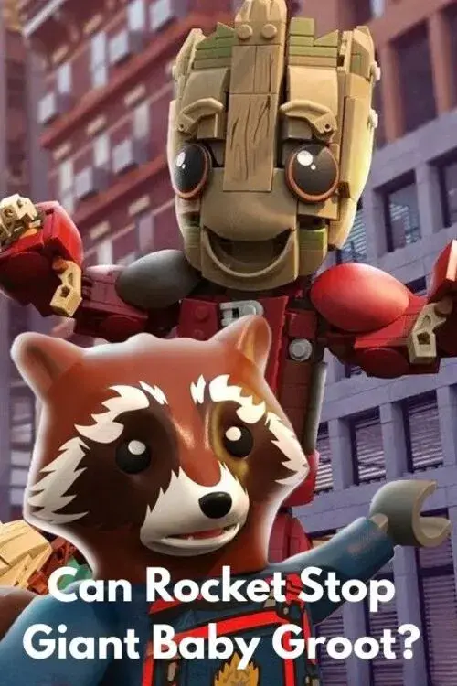 LEGO Marvel Guardians of the Galaxy: Can Rocket Stop Giant Baby Groot?