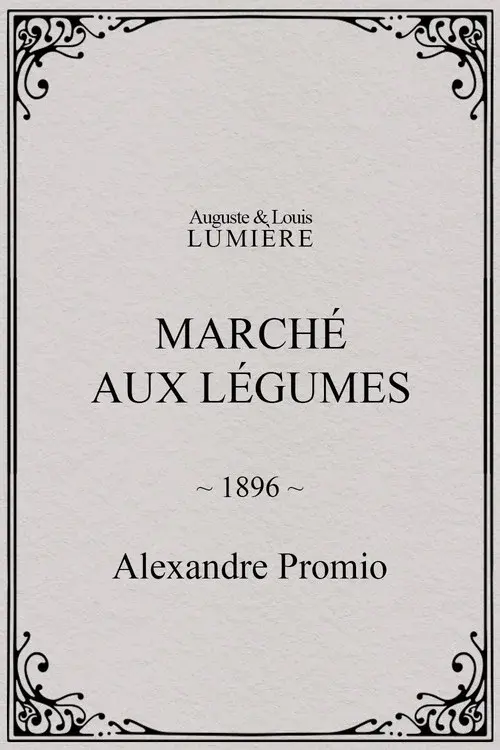 Marché aux légumes