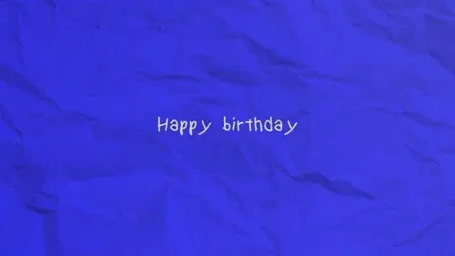 Happy birthday