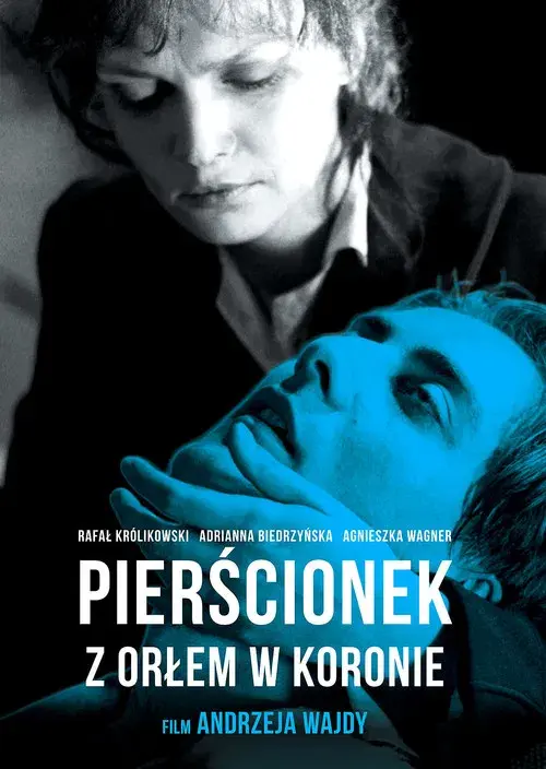 Pierścionek z orłem w koronie