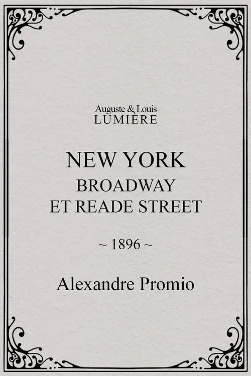 New York, Broadway et Reade Street