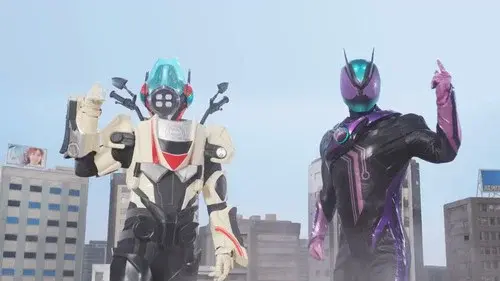 Kamen Rider ZEZTZ: Send 'Em Flying! Giant Robot CODE Zeroider!!