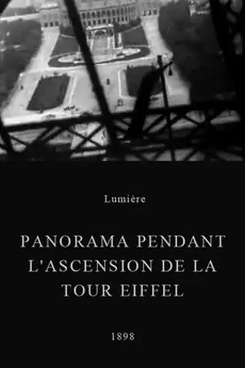 Panorama during the Ascent of the Eiffel Tower