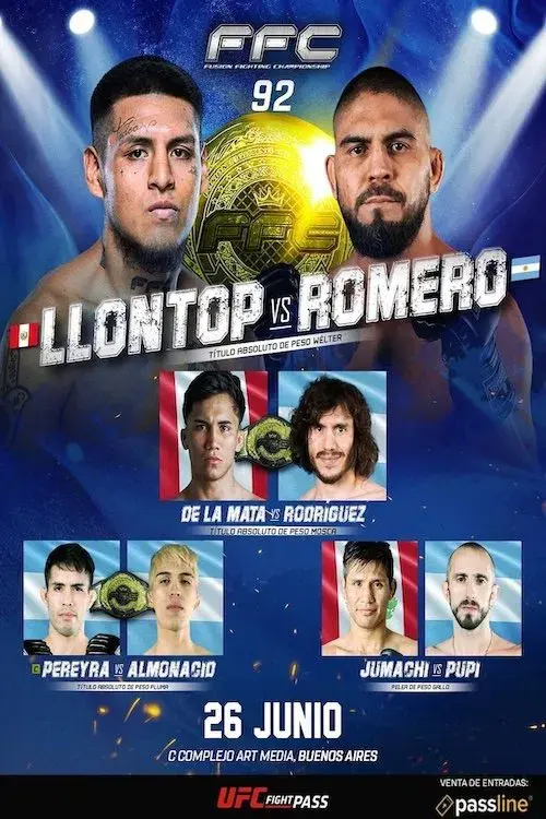 FFC 92: Llontop vs. Romero