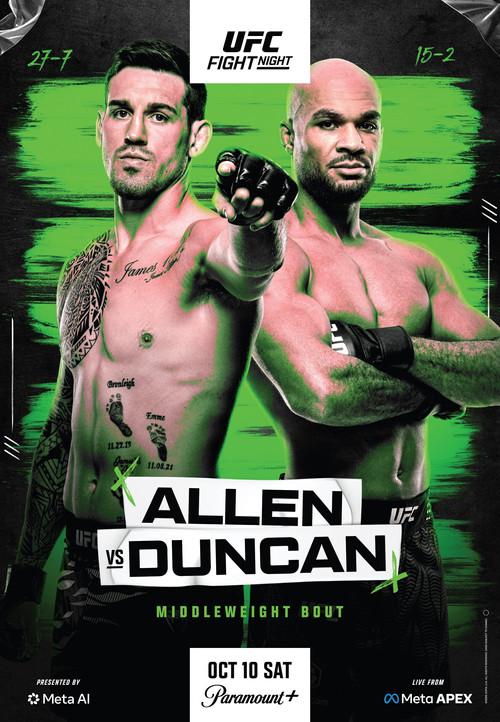 UFC Fight Night 290: Allen vs. Duncan
