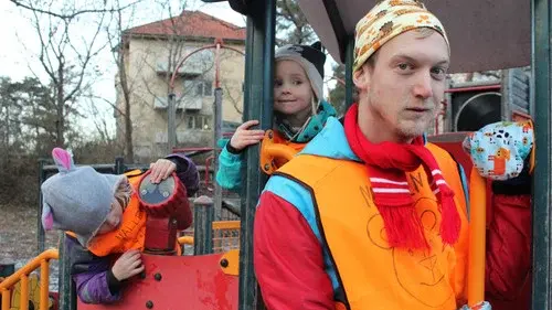 Pappa på förskolan