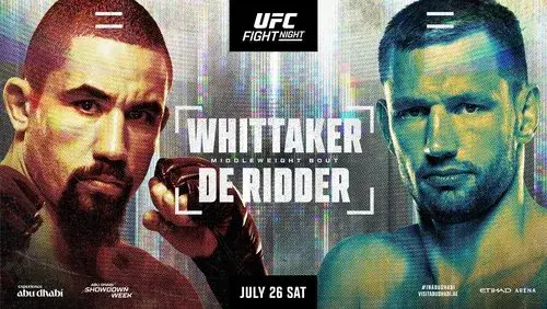 UFC on ABC 9: Whittaker vs. de Ridder