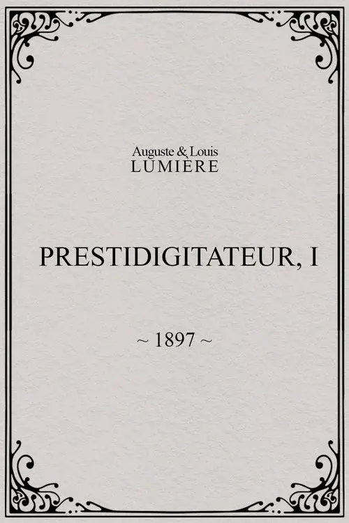Prestidigitateur, I