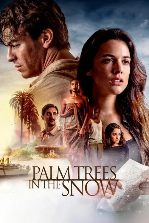 Palmeras en la nieve