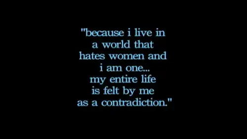 the post-feminist dissonance project